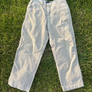 Cherokee Tan Corduroy Pants Relaxed Fit vintage baggy workwear